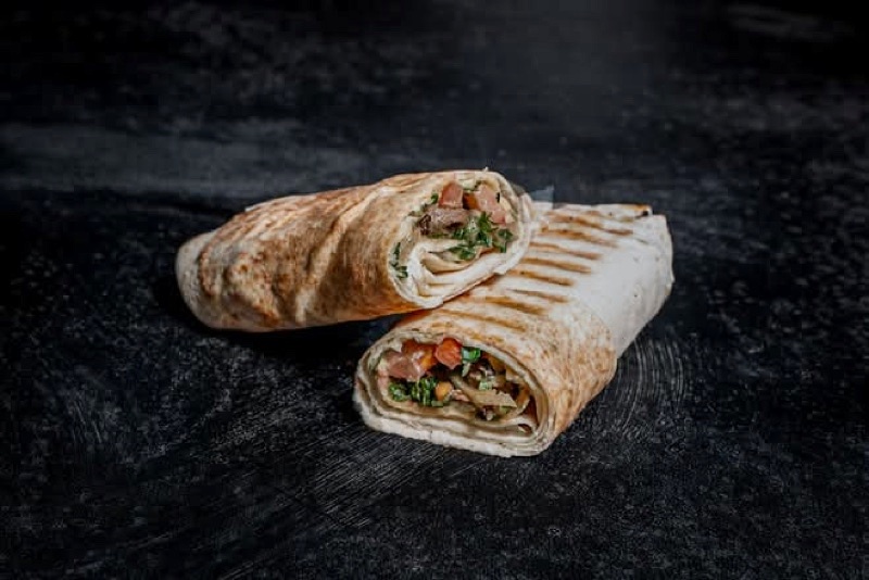 Lamb kabob wrap